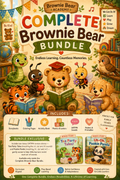 Complete Brownie Bear Bundle | Digital Download