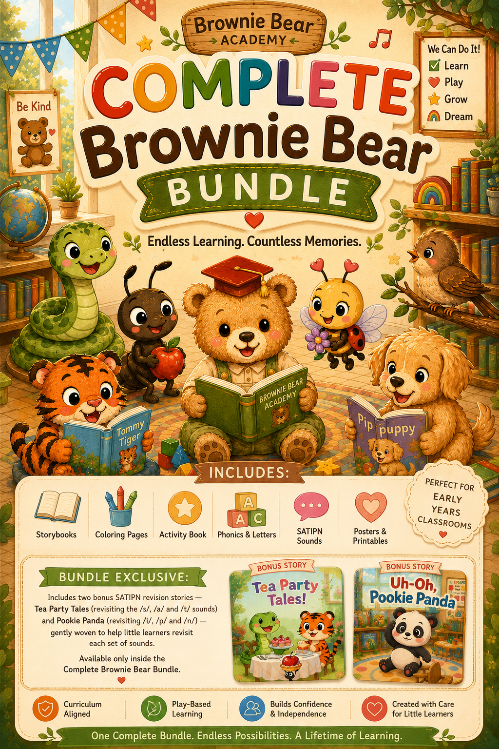 Complete Brownie Bear Bundle | Digital Download