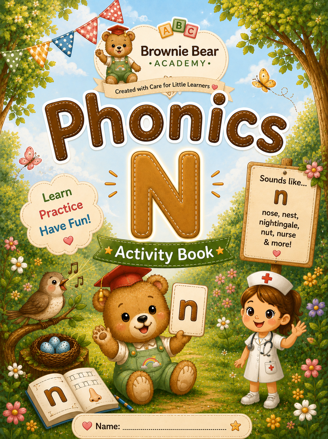 Phonics ‘N’ Activity Book | Digital Download