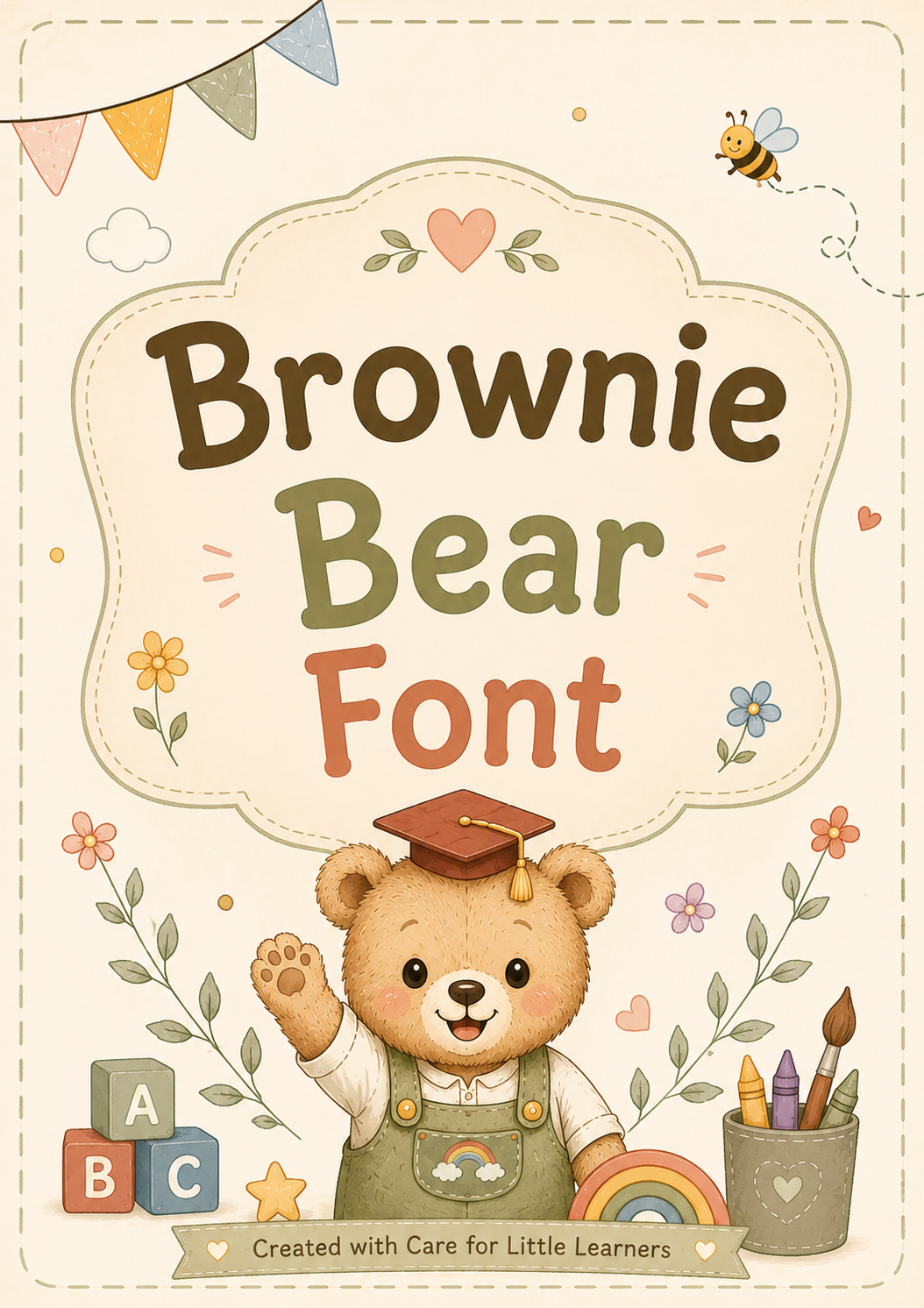 Brownie Bear Sans Font | Free Digital Download
