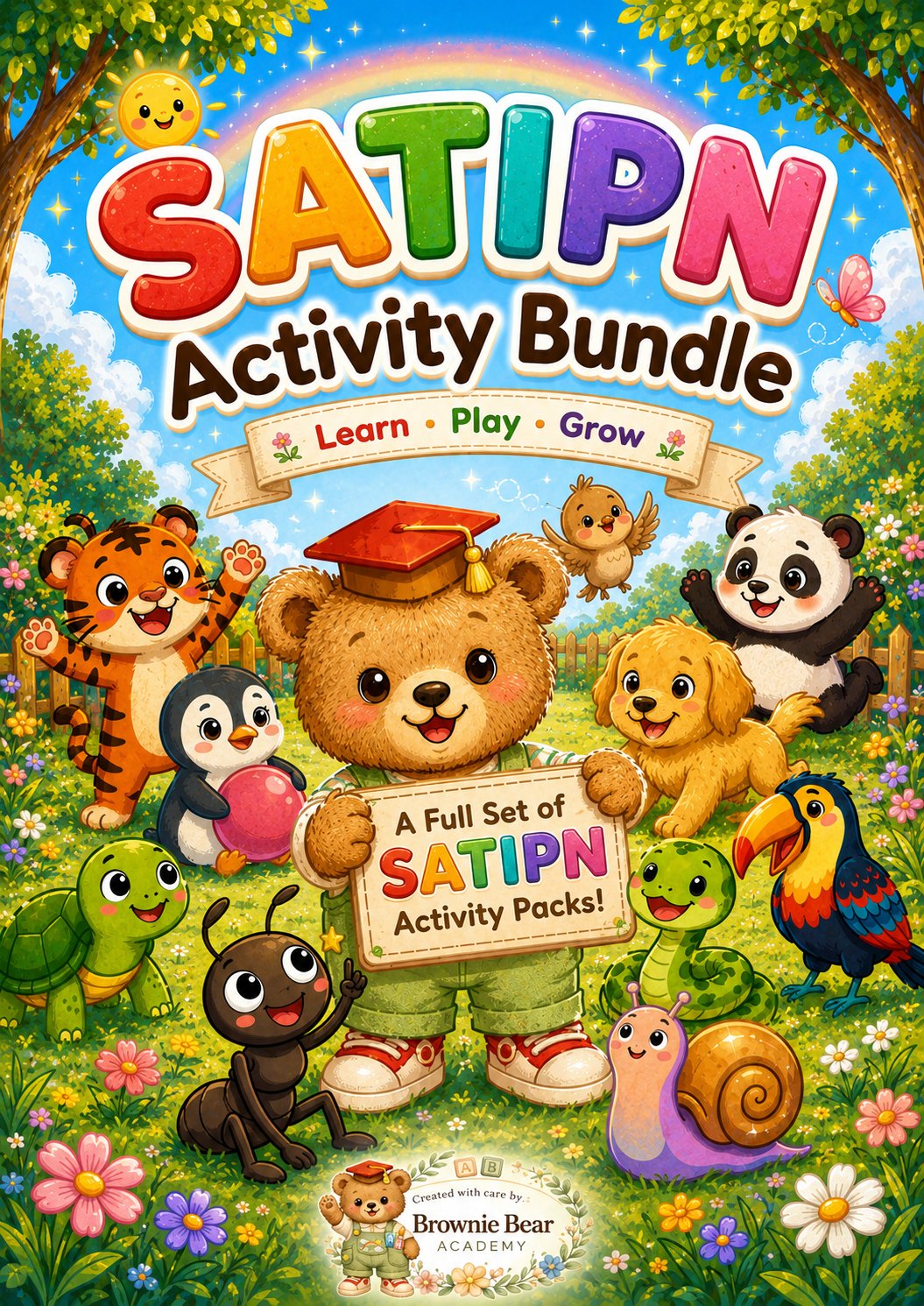 SATIPN Phonics Activity Bundle | Digital Download