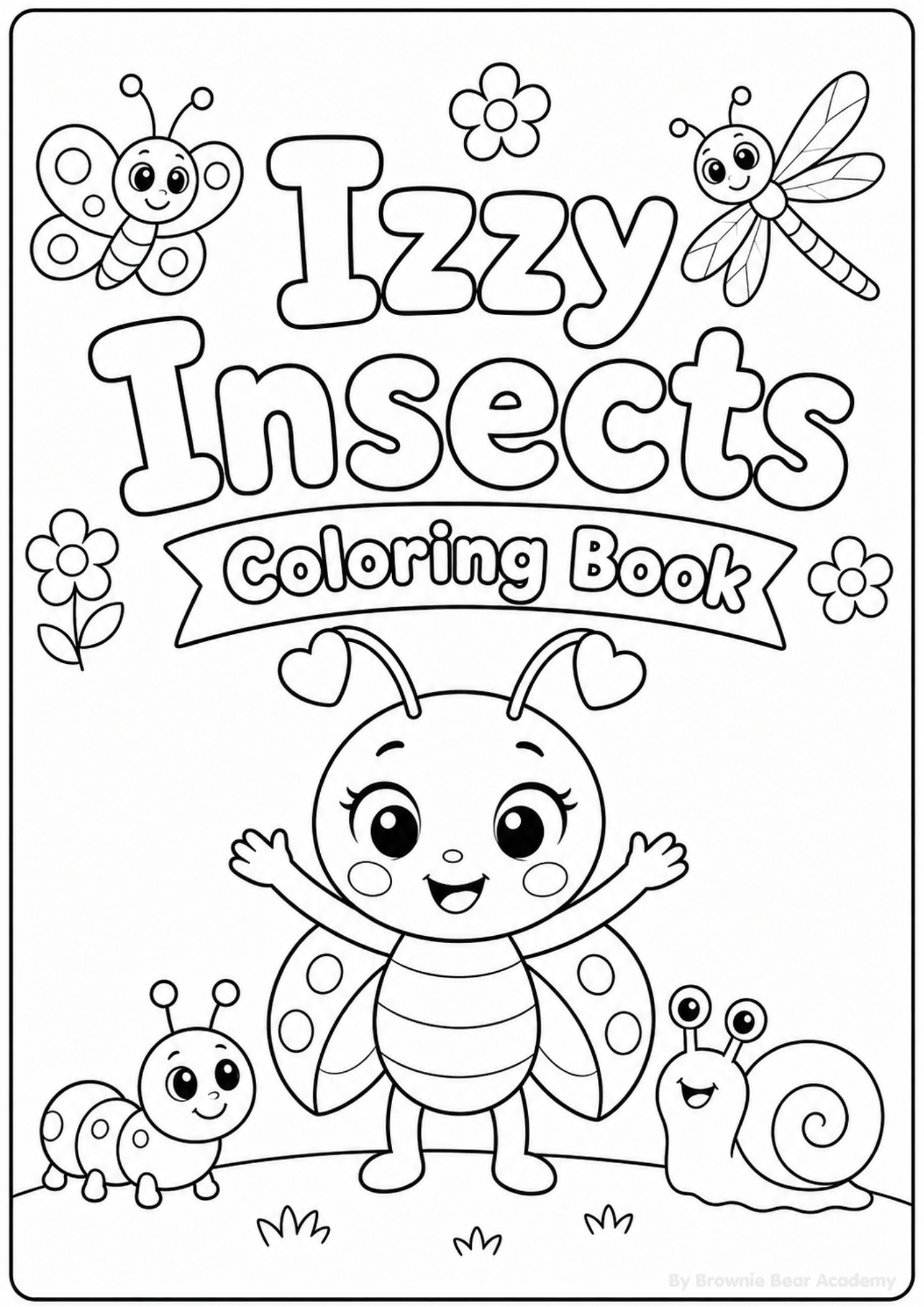 Izzy Insect Colouring Book | Digital Download