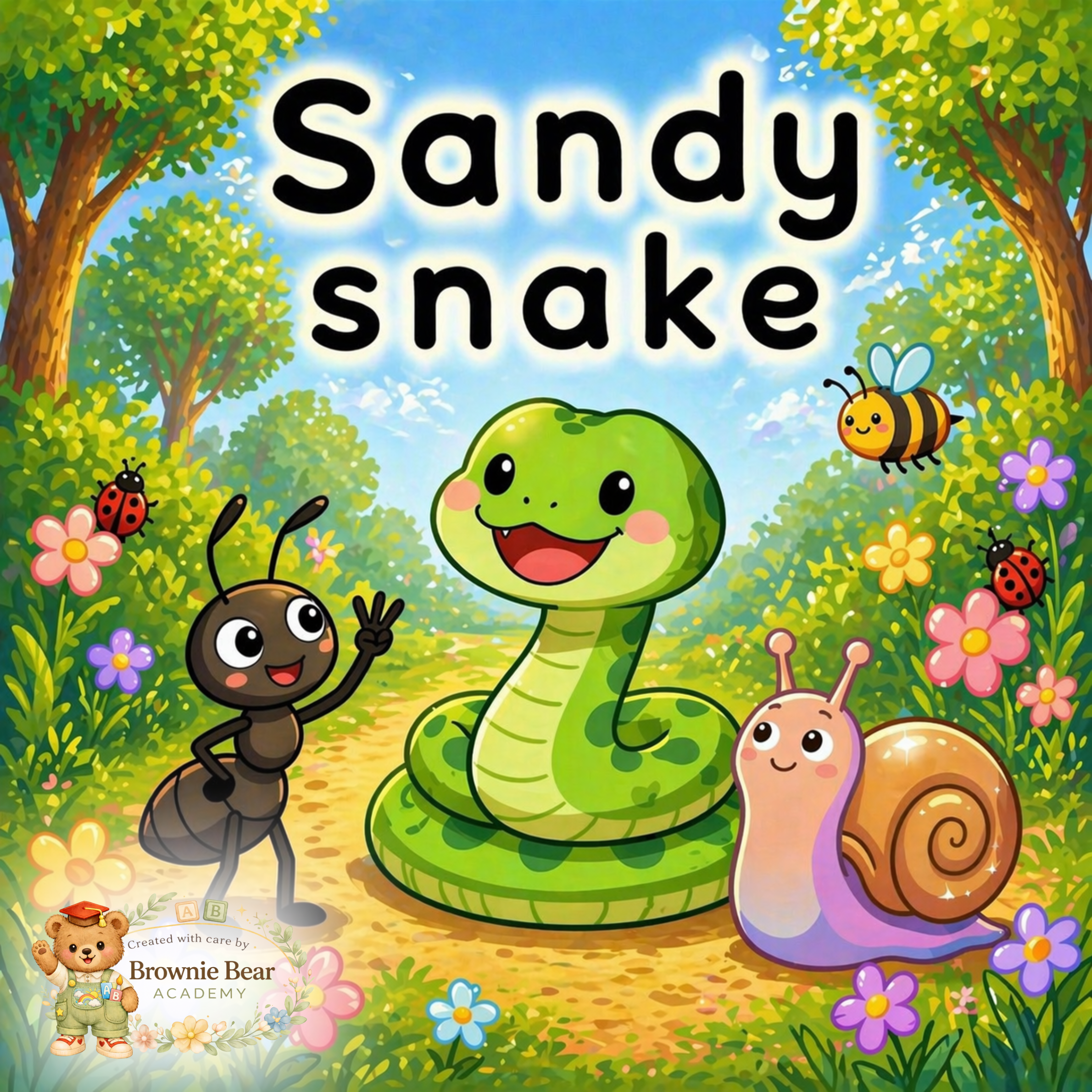 Sandy Snake Storybook | Digital Download